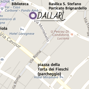 Dallarì mappa